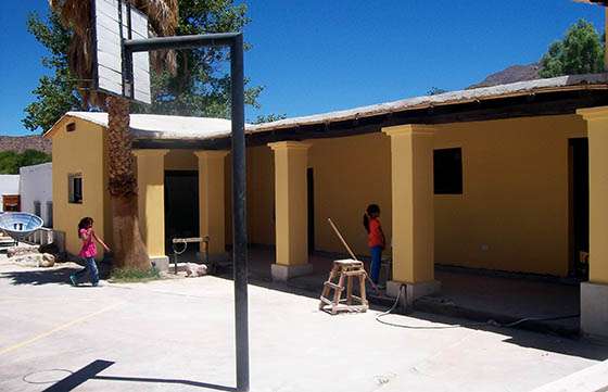 El Gobierno de la Provincia amplió las escuelas de las localidades de Cuchiyaco y Betania