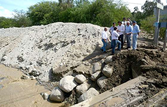 Se normaliza la situación en Cafayate tras el desborde del río Chuscha