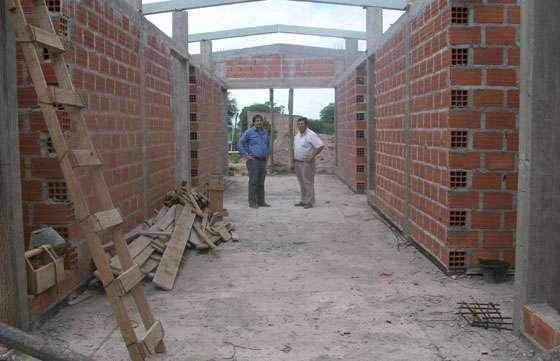 En Joaquín V. González se construye nuevos edificios escolares para el nivel inicial, primario y secundario
