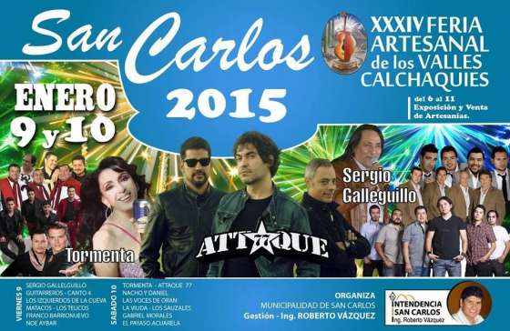 San Carlos, La Poma y Seclantás proponen festivales para el fin de semana
