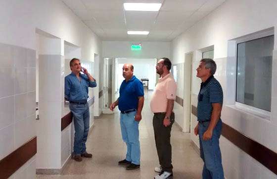 Se supervisó la última etapa de la  construcción del Centro de Recuperación Nutricional de Tartagal