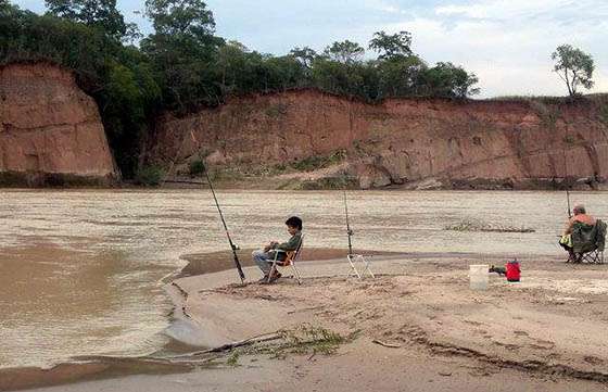 Finalizó la veda para la pesca deportiva en el río Bermejo