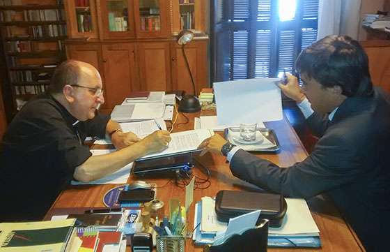 El IPV concederá un terreno al Arzobispado de Salta para tareas sociales