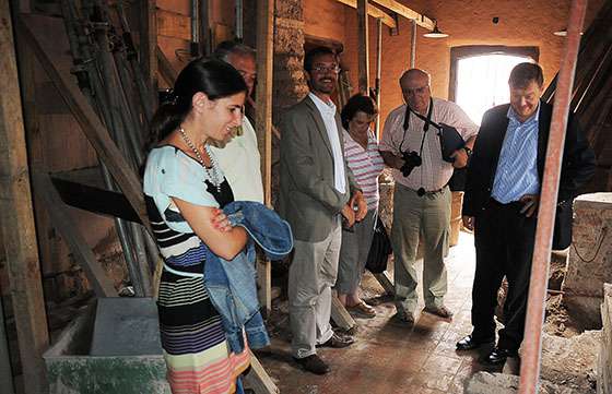Se cumplió la visita programada a la Obra de la Casa de Güemes