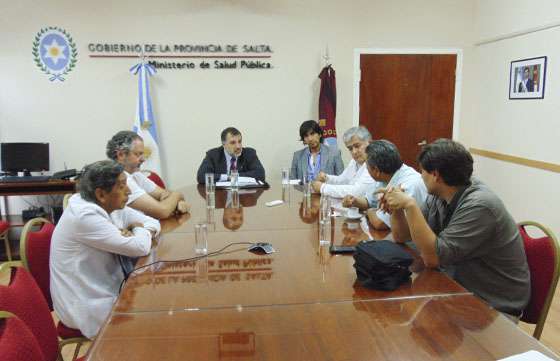 El ministro de Salud recibió a integrantes de la Interhospitalaria