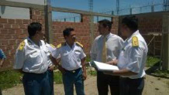 Autoridades penitenciarias supervisaron obras de Tartagal