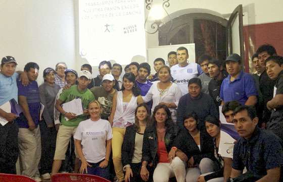 Racing capacitó en Cachi a profesores del programa “Jugando es Mejor”