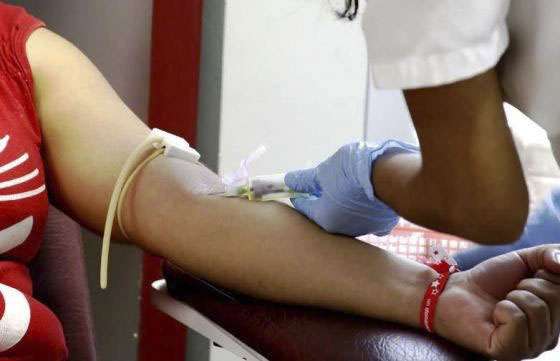 Se realiza una colecta de sangre en el hospital Papa Francisco