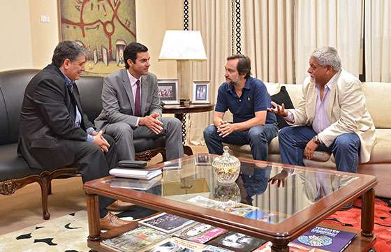 Urtubey recibió hoy el presidente del Frente Grande