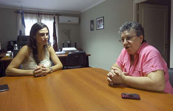 La ministra de Justicia se reunió con la diputada provincial Matilde Balduzzi