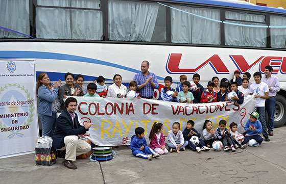 El Ministerio de Seguridad continua desarrollando proyectos para niños y jòvenes