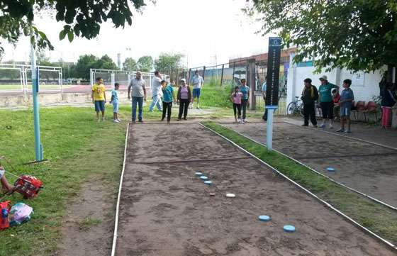 Tercera edición del torneo de tejo