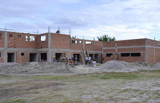 La construcción del edificio para el Cepris de Orán avanza favorablemente