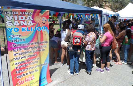 La Agencia Antidrogas realizó actividades de concientización en Cafayate