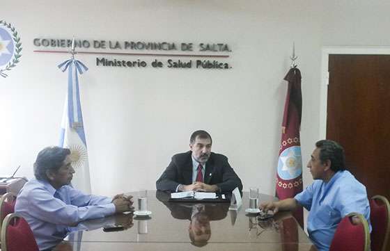 El Ministro de Salud recibió a referentes de la Interhospitalaria