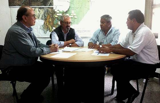 Analizaron la situación hídrica del municipio de Molinos