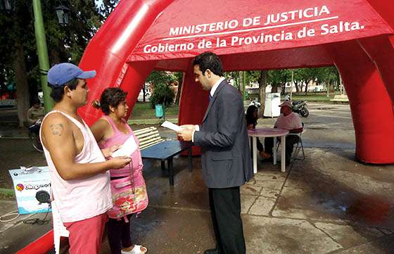 Jornada exitosa de asesoramiento jurídico en General Güemes