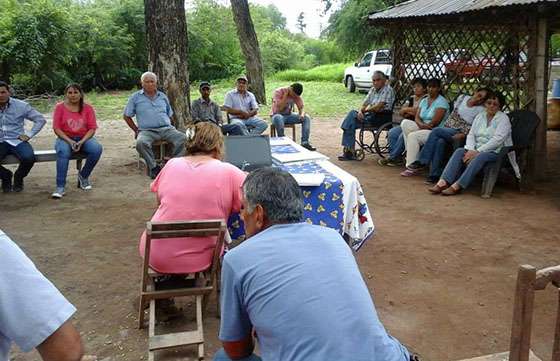 Asesoran en Pichanal a vecinos sobre emprendimientos rurales