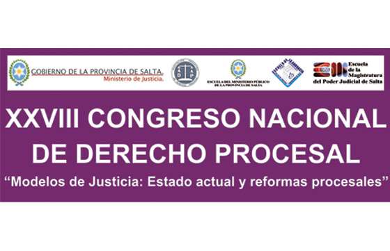 Se realizará una jornada preparatoria para el congreso nacional de Derecho Procesal