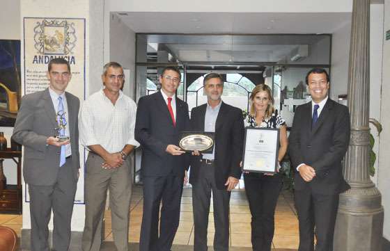 El ministro de Cultura y Turismo entregó un reconocimiento al hotel Almería