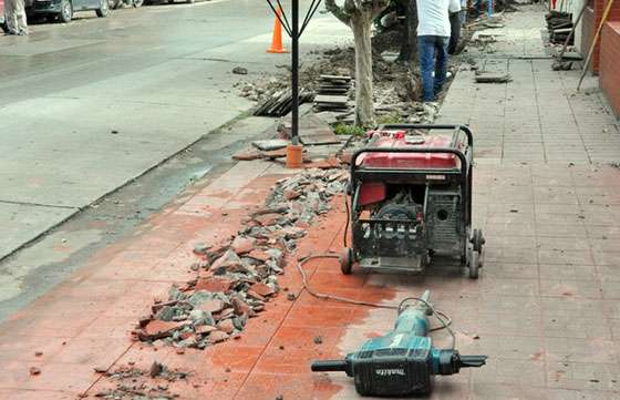 Se suspendió una obra que no cumplía con normas de seguridad