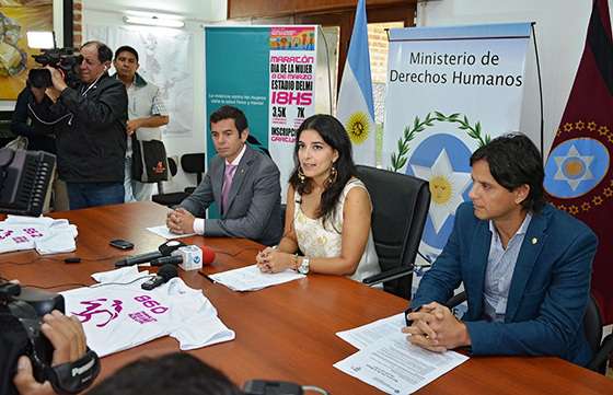 La ministra Cansino presentó las actividades del Mes de la Mujer