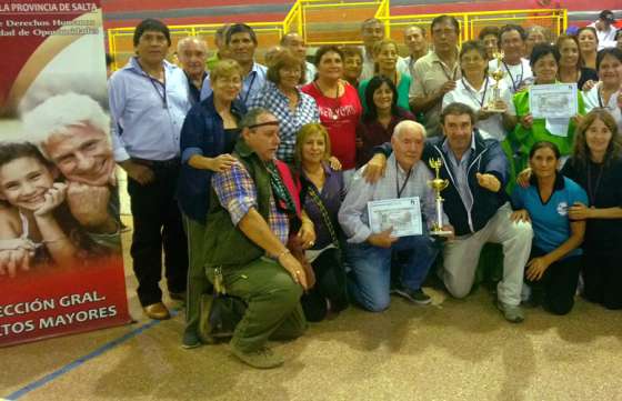 Amplia participación de adultos mayores en las Olimpíadas deportivas y recreativas en Metán