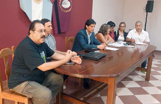 Directores de deportes del interior se reunieron con el secretario de Deportes
