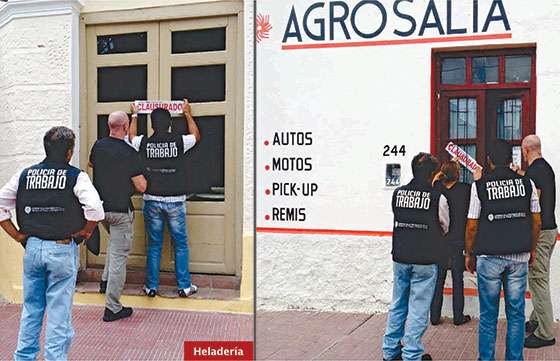 En Cafayate se realizaron dos clausuras por falta de registración de empleados