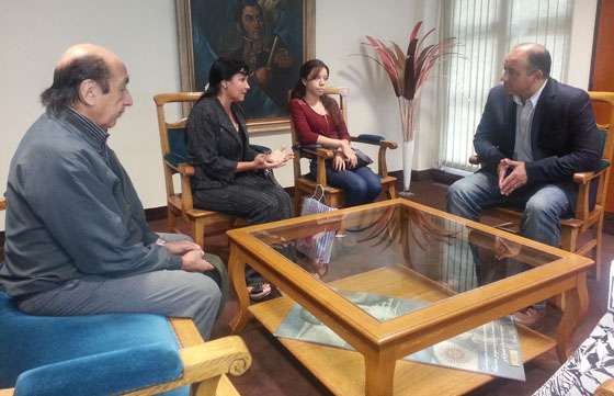 El ministro de Educación se reunió con los creadores del Ballet Salta