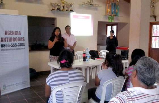 Animaná se suma a las actividades preventivas desarrolladas por la Agencia Antidrogas