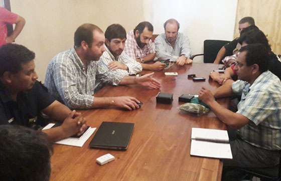 Continua el trabajo para restablecer el servicio de energía y agua en Orán