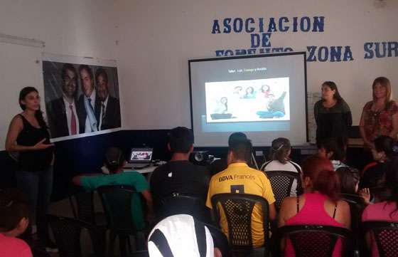 Vecinos de barrio Solidaridad debatieron sobre perspectivas de género