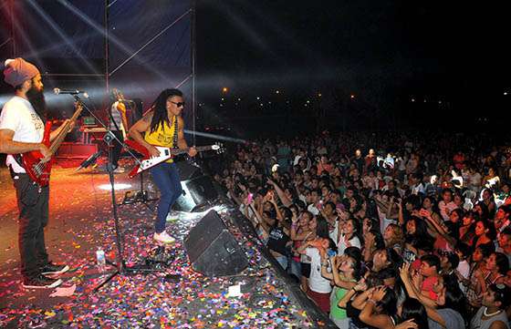 Músicos salteños dieron un recital en la inauguración del Parque del Bicentenario