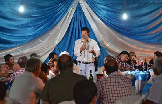 Productores de Colonia Santa Rosa manifestaron su apoyo a la gestión del gobernador Urtubey