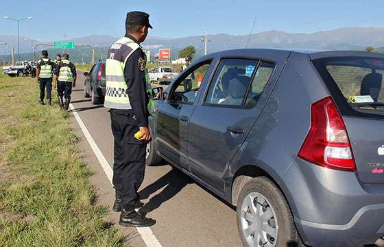 Más de 5 mil vehículos fueron controlados durante el fin de semana