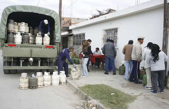 Continúa esta semana la entrega de garrafas sociales en los barrios