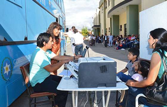 Desde diciembre se realizaron más de 12.000 trámites de documentación en los barrios