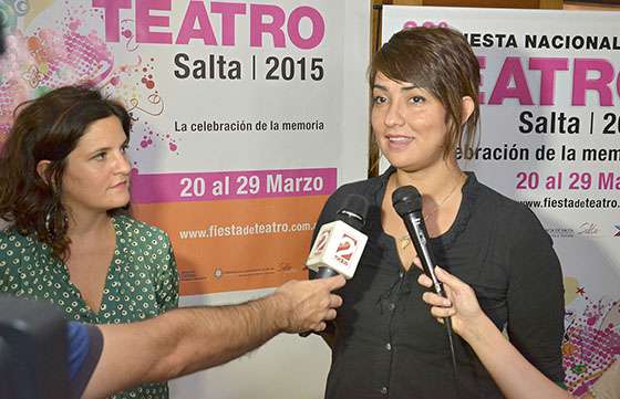 Presentaron la Fiesta Nacional del Teatro en Salta