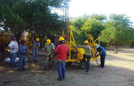 Capacitarán personal municipal de Rivadavia Banda Sur en perforación de pozos someros