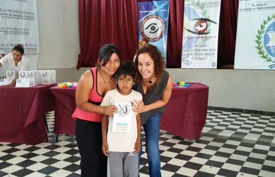 Evaluaron la salud visual y bucal de más de 320 niños en Guachipas