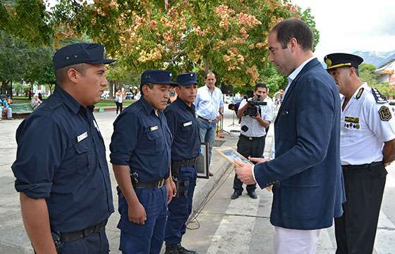 El Ministro de Seguridad recorrió la Unidad Regional Nº 6