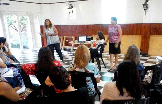 Se capacitó a mediadores institucionales