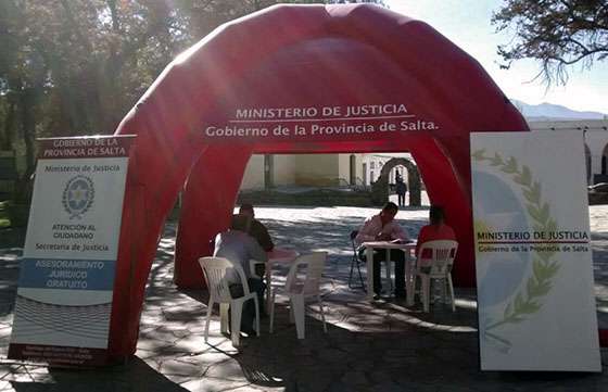 Vecinos de Cachi accedieron a los servicios del Ministerio de Justicia