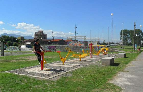 Los niños del barrio San Ignacio tienen nuevo playón deportivo