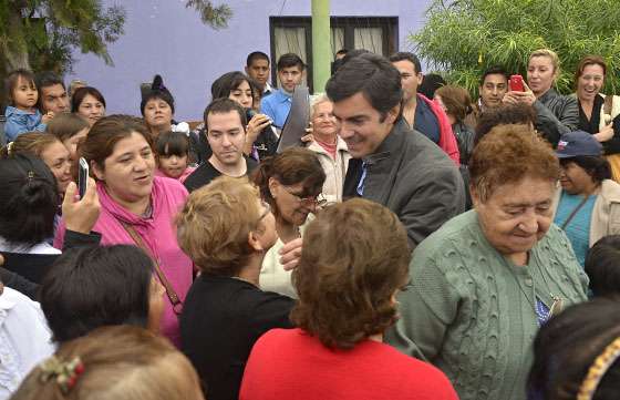 Cientos de vecinos se benefician con el pavimento que se habilitó en General Güemes