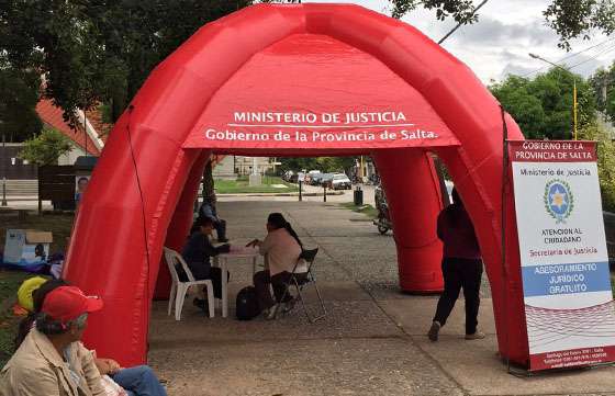 Se asesoró en materia jurídica a pueblos originarios del norte salteño
