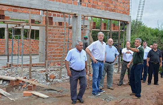 Supervisaron la obra del nuevo edificio secundario de Hickman