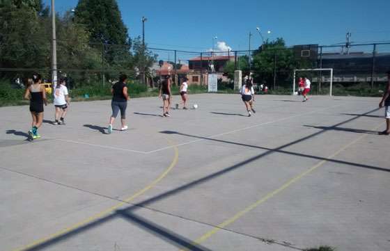 Jóvenes de la zona sur participaron de actividades recreativas de la Secretaría de Seguridad