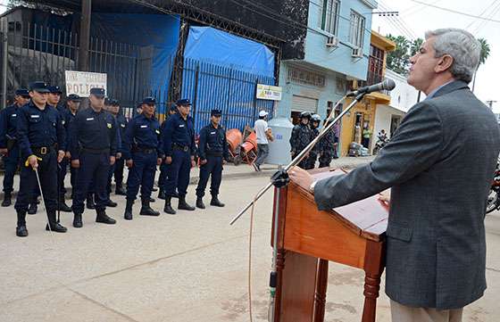 El Gobierno continúa trabajando para fortalecer el servicio de Seguridad en Salvador Mazza